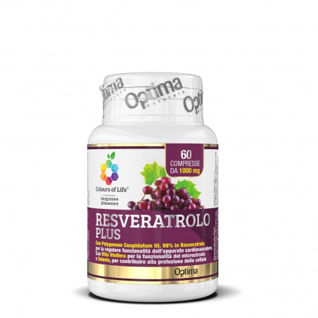 Resveratrol Plus with Vitis Vinifera OPTIMA NATURALS