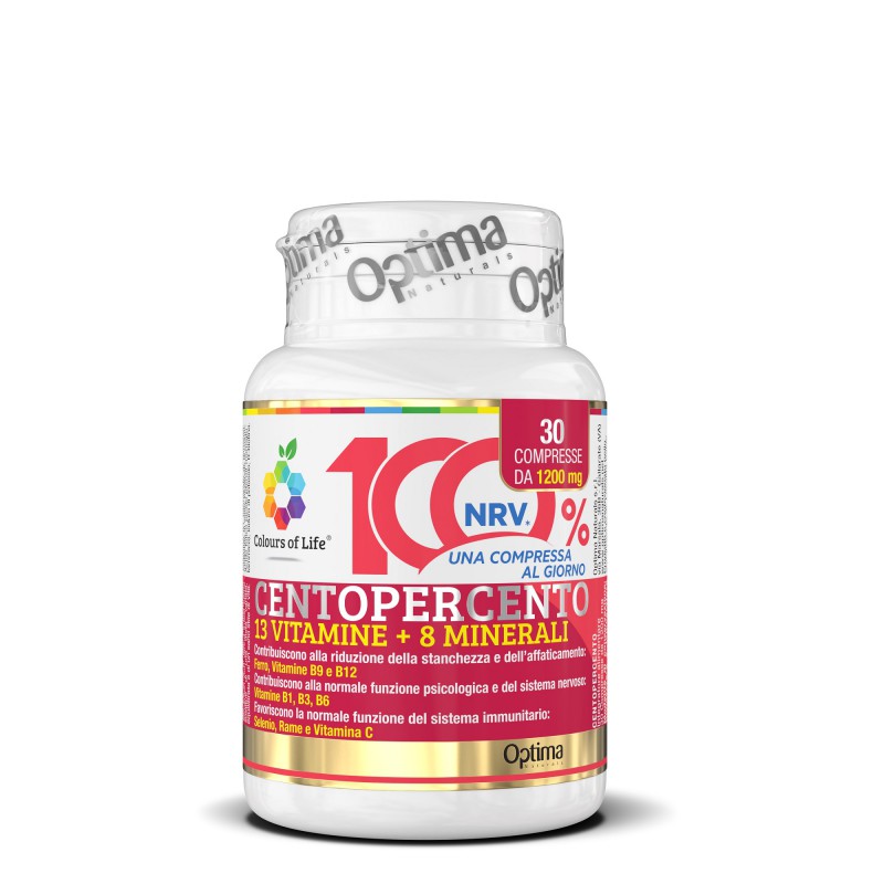 100% Centoperecento with 13 vitamins OPTIMA NATURALS