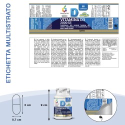 Vitamin D3 2000 UI 60 tablets OPTIMA NATURALS