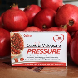 Heart of Pomegranate Pressure 30 tablets OPTIMA NATURALS