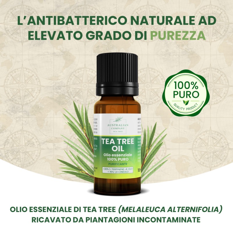 OLIO ESSENZIALE TEA TREE 10 ml