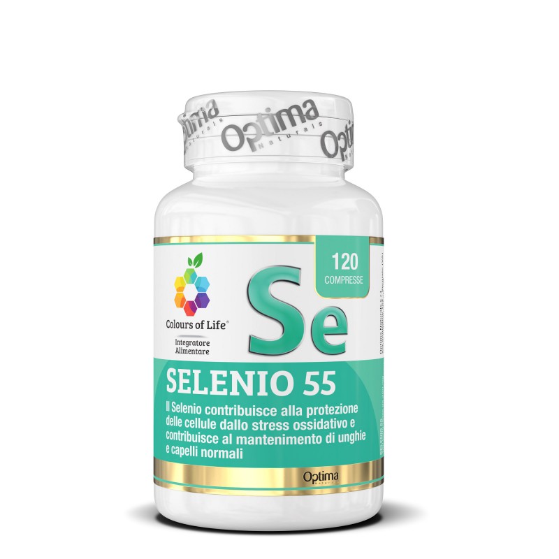 Selenium 55 120 tablets OPTIMA NATURALS