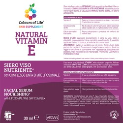 Facial Serum Natural Vitamin E 30 ml OPTIMA NATURALS