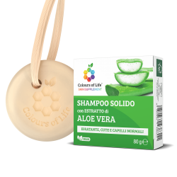 Solid Shampoo with Aloe Vera 80g OPTIMA NATURALS