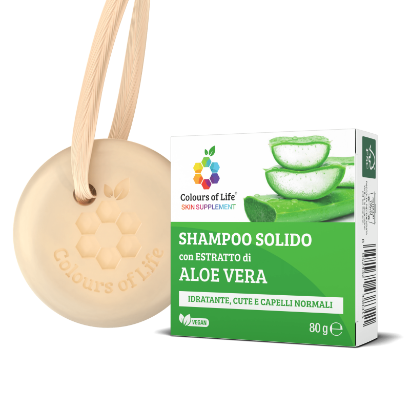 Shampoo solido con Aloe vera 80g %separator% %brand%