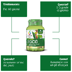 Green Tea EGCG 60 capsules OPTIMA NATURALS