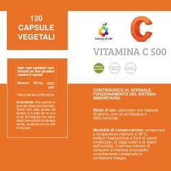 Vitamin C 500 120 tablets OPTIMA NATURALS