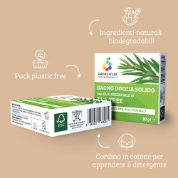 Bagnodoccia solido con Tea Tree 80g %separator% %brand%